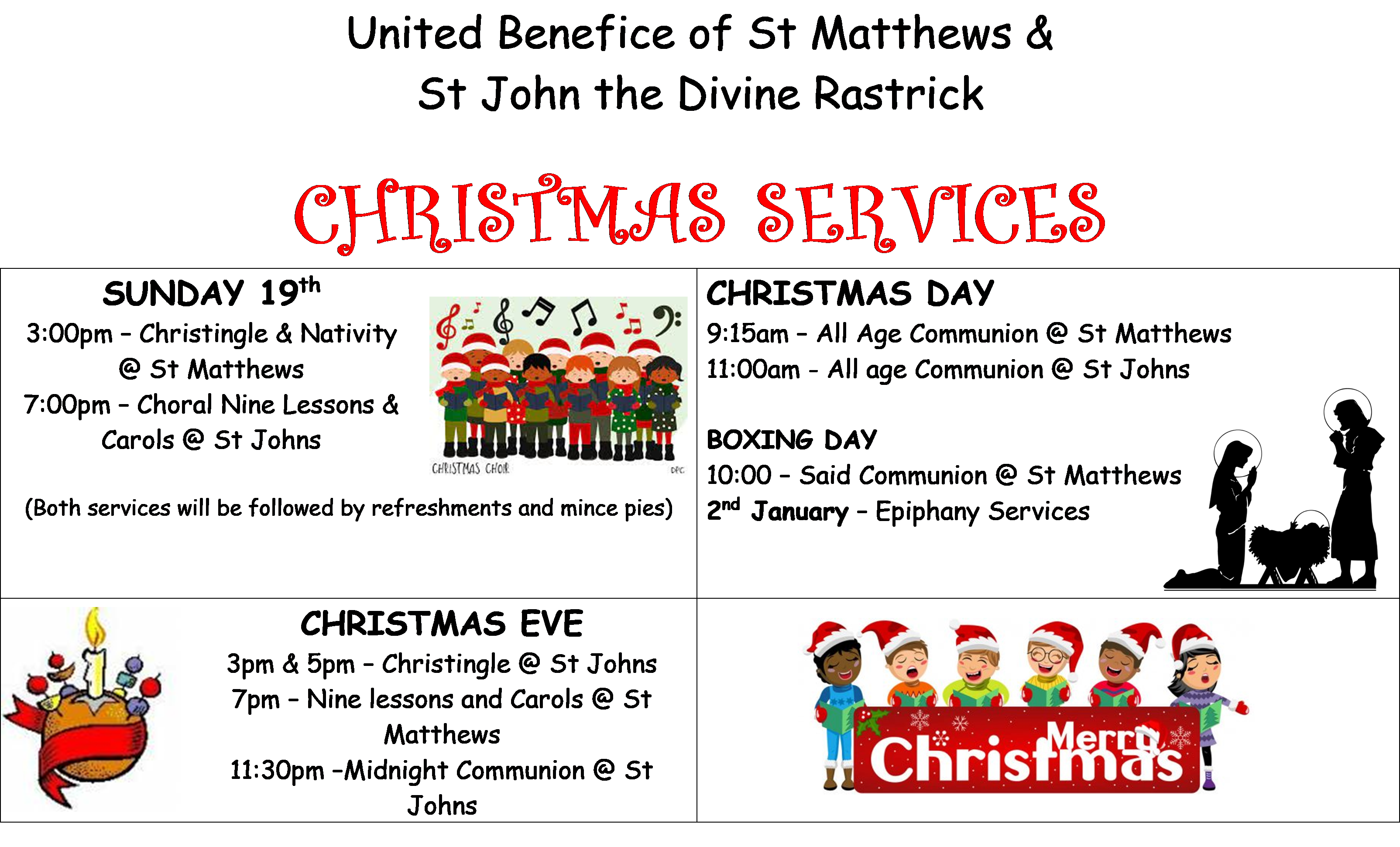 christmas services